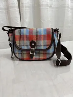 anello チェック柄 ショルダーバッグ