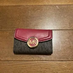 MICHAEL KORS キーケース 赤/黒