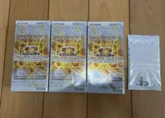 遊戯王リミットオーバーコレクション ザ ライバルズ　3BOX シュリなしプロモ付