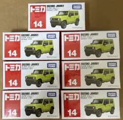 トミカ　スズキジムニーまとめ売り7個のサムネイル