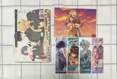 合コンに行ったら女がいなかった話 7巻　＋　書店特典クリアしおり4種類 ポスカ