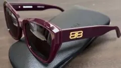 BALENCIAGA サングラス BB0273SA ボルドーのサムネイル