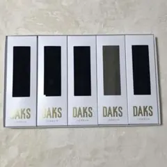 【新品】DAKS ソックス 5足セット メンズ靴下 綿100%