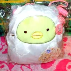 【新品】すみっコぐらし　ぽかぽかねこびより　ぬいぐるみがまぐち