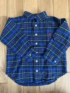 Ralph Lauren チェック柄シャツ 2T