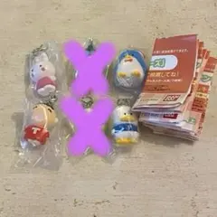 めじるしアクセサリーサンリオキャラクターズオールスターPart1 4点セット