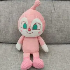 アンパンマンミュージアム限定 ドキンちゃんコーデュロイぬいぐるみ