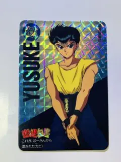 幽遊白書 カードダス 87 キラ 浦飯幽助 良品 美品 - メルカリ