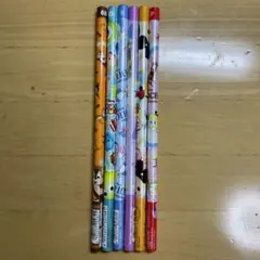 ディズニーキャラクター 鉛筆 6本セット