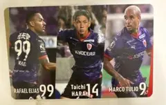 京都サンガFC ラファエルエリアス 原大智 マルコトゥーリオ カード