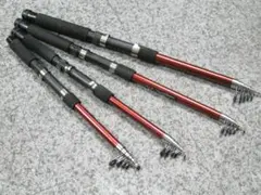 신제품 낚싯대 4개, 2.1m, 2.7m, 3.0m, 초보자, 가족용