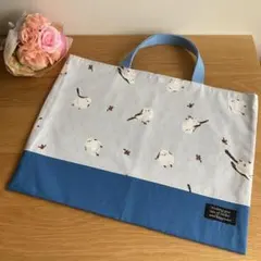 図書袋 シマエナガ