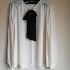 ザラボウタイブラウスリボン XS