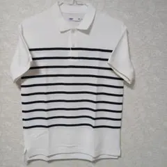 SEVENDAYS=SUNDAY ポロシャツ ボーダー Sサイズのサムネイル