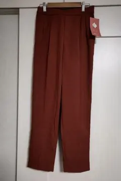 【新品】タグ付き グローバルワーク ウツクシルエット テーパードパンツ L