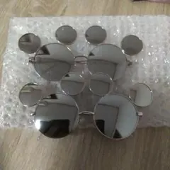 ディズニー　サングラス　ミッキー　シルバー