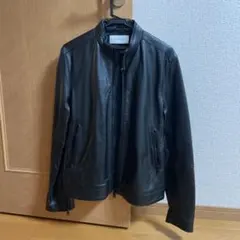 未使用級 AOURE シングルライダースジャケット 羊革 ブラック L 2025年最新】AOURE レザージャケット・ライダースの人気アイテム