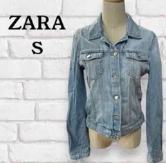 ZARA アウター デニムジャケット Gジャン S レディース