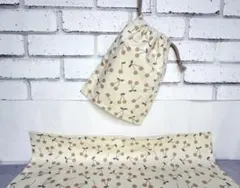 入学入園　給食袋　コップ袋　大きなランチョンマットセット　ハンドメイド　巾着袋