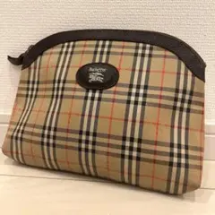 バーバリー　クラッチバッグ　セカンドバッグ　ポーチ　シャドーホース　ノバチェック