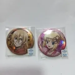 Dr.STONE 推しくじ 夏祭りくじ 缶バッジ 龍水 コハク 2点セット