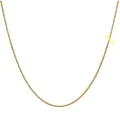 ネックレス スネークチェーン 1.2mm ゴールド サージカルステンレス 新品
