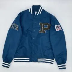 U.S. Polo Assn. ブルーナイロンジャケット M