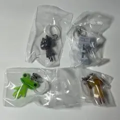 どこでもいっしょ　めじるしアクセサリー　４個セット