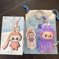 新作LABUBU ラブブ イニシャル （T）PIN FOR LOVE