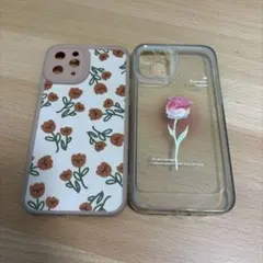 iPhone11 Pro対応のシリコン製ケース2個セット