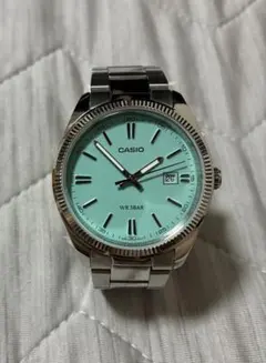 CASIO MTP-1302D-2A2JF ティファニーブルー 保証書付 美品 - メルカリ