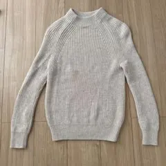 美品！無印良品ライトベージュ ニット セーター Sサイズ