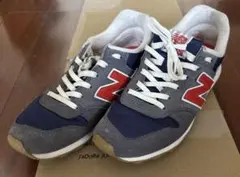 ニューバランス CM996 HG2 ネイビー レッド 23.5cm