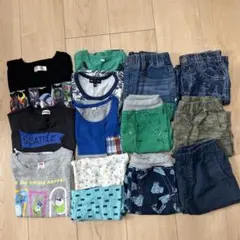 男の子100cm～110cm夏服　14点まとめ売り