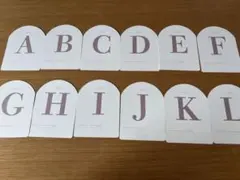 ウェディング テーブルナンバー