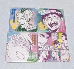 ハイキュー‼︎ ファンパーク アートコースター 4点 まとめ売り 伊達工業　白鳥沢