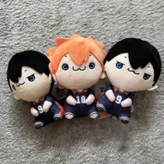 フリュー ハイキュー!! もちぴこぬいぐるみ 日向翔陽　影山飛雄　 3点セット