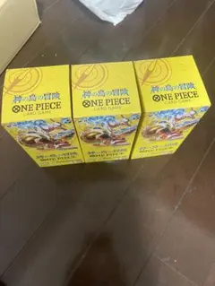 神の島の冒険 ONE PIECE ワンピースカードゲーム3BOX