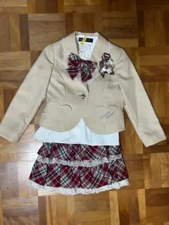 卒園式　入学式　フォーマルスーツ　120　hiromichi nakano