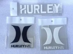 「Hurley（ハーレー）」ステッカー 3枚セット
