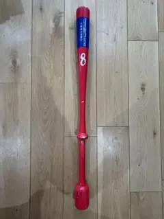 トレーニングバット 赤 8