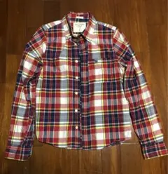Abercrombie & Fitch チェック柄シャツ S