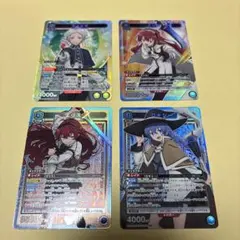 ユニオンアリーナ 無職転生 SR 4장 세트