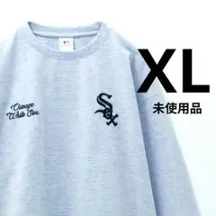 【未使用品XL】ホワイトソックス◎ロングT◎村上選手◎グレーのサムネイル