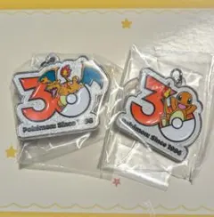【ポケモン】ポケモン30周年メタルチャームマスコットアクセサリー