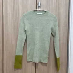 SENSE OF PLACE リブニットセーター