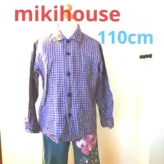 ミキハウスブラウス110cm送料無料mikihouseファミリア好きにも