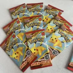 ポケモンカード マクドナルド プロモカードパック 9パックセット開封済み3パック