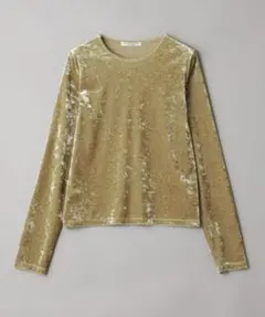 【5/22迄】beauty & youth　ベロア　ロングスリーブTシャツ