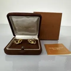 美品 MIKIMOTO ミキモト K18WG コルテージュ イヤリング 約10g - メルカリ
